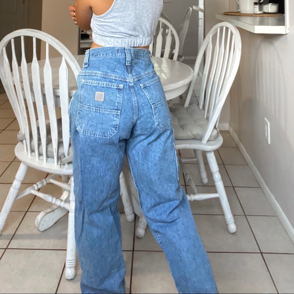 SOLD - Lee Carpenter Boot Cut Wide Leg Jeans